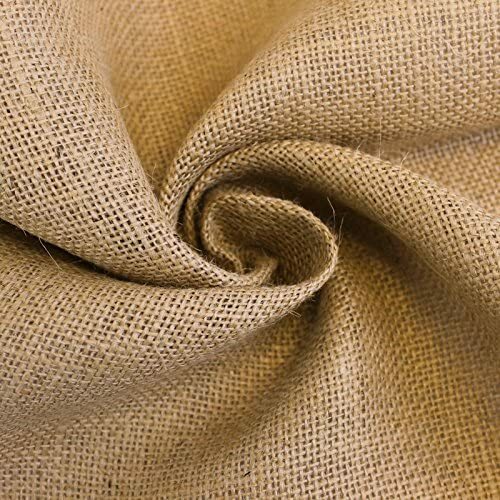 Natural burlap fabric - natural,