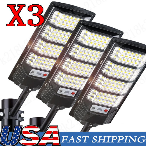 Pcs 12000lm solar street - 3-pcs,